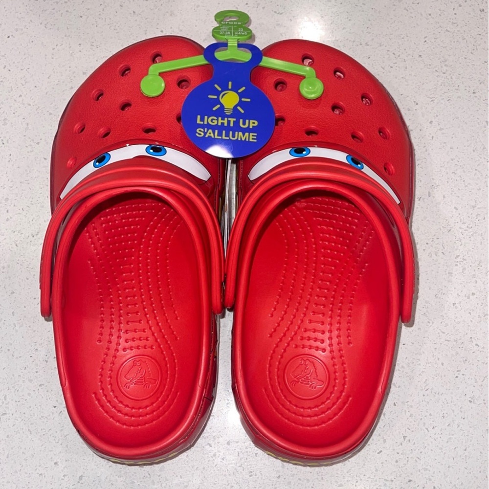 Lightening McQueen crocs